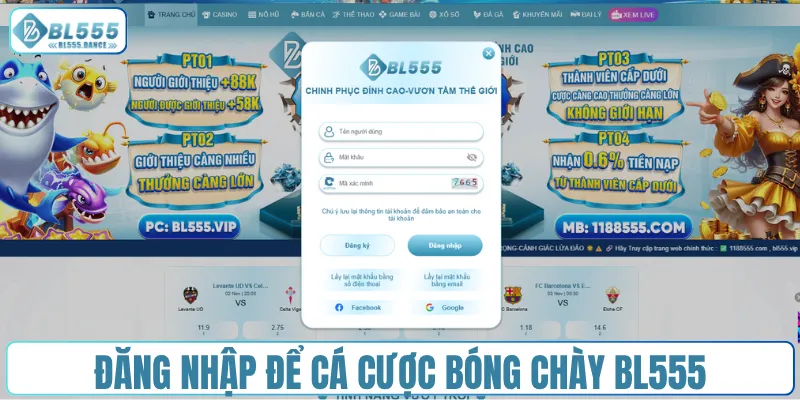 Đăng nhập để Cá Cược Bóng Chày BL555