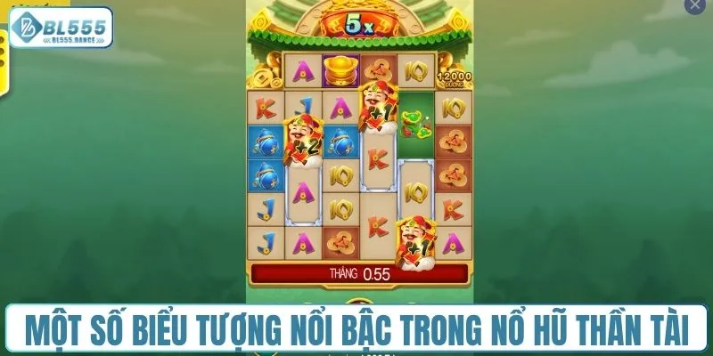 Một số biểu tượng nổi bậc trong nổ hũ thần tài